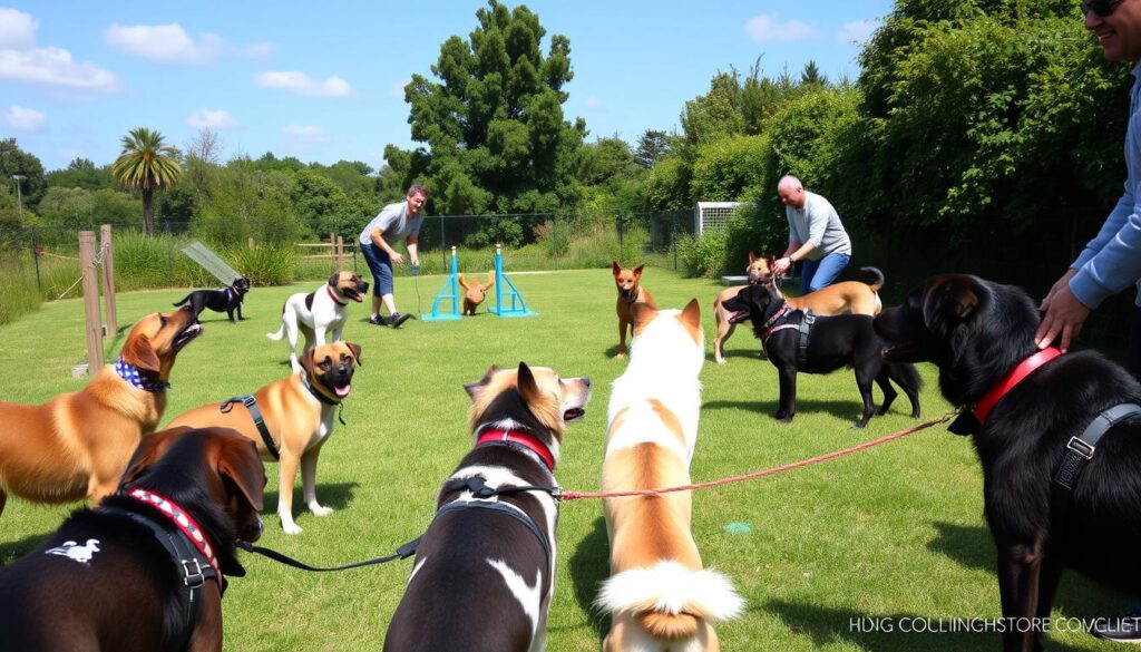 training rescue dogs